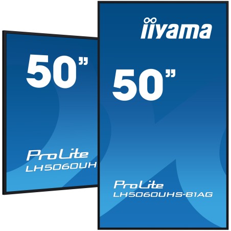 iiyama ProLite LH5060UHS IPS UHD 50" Display - Stunning 4K Ultra HD Visuals